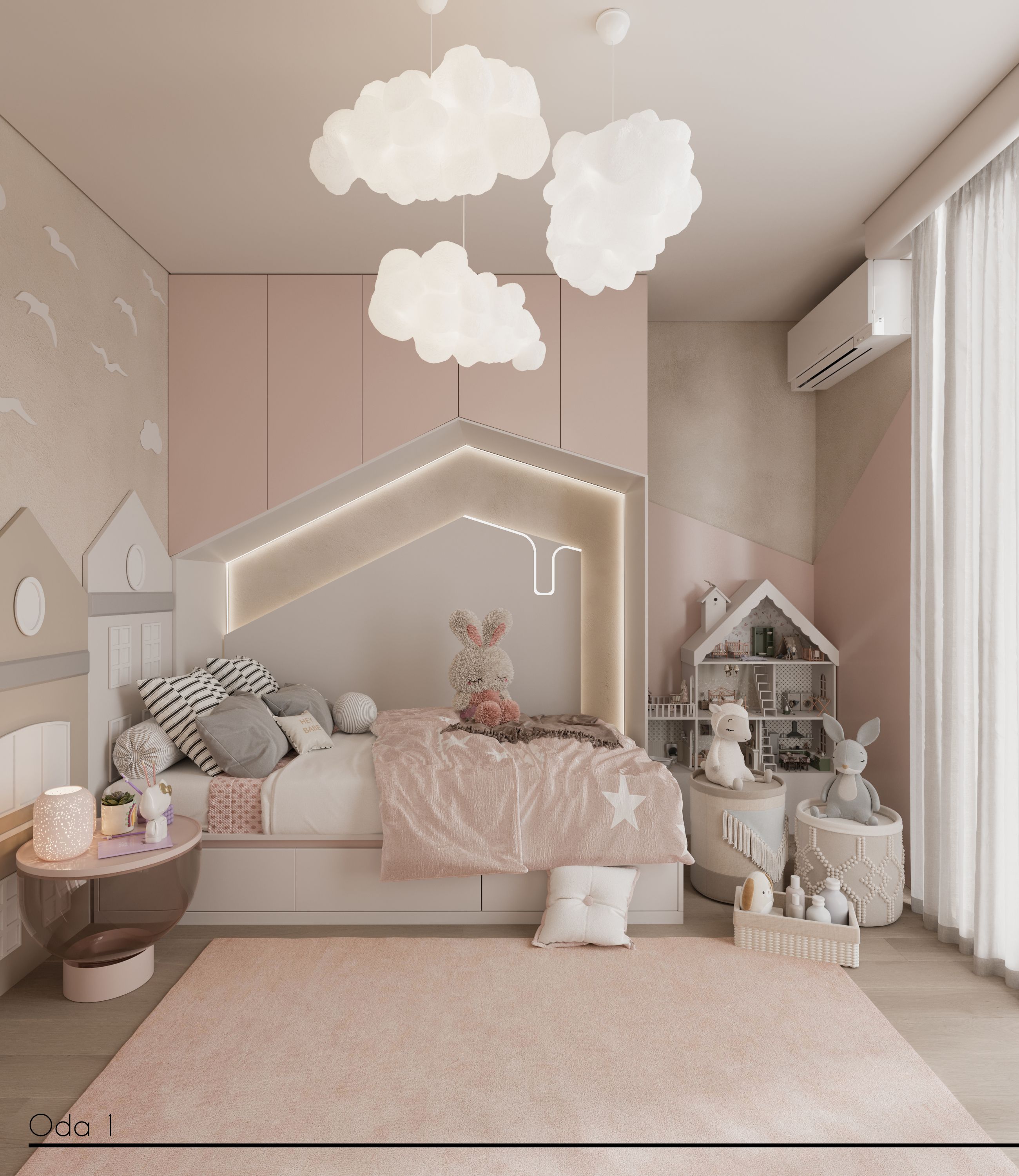 Urla Adin villa iç mekân görseli 029